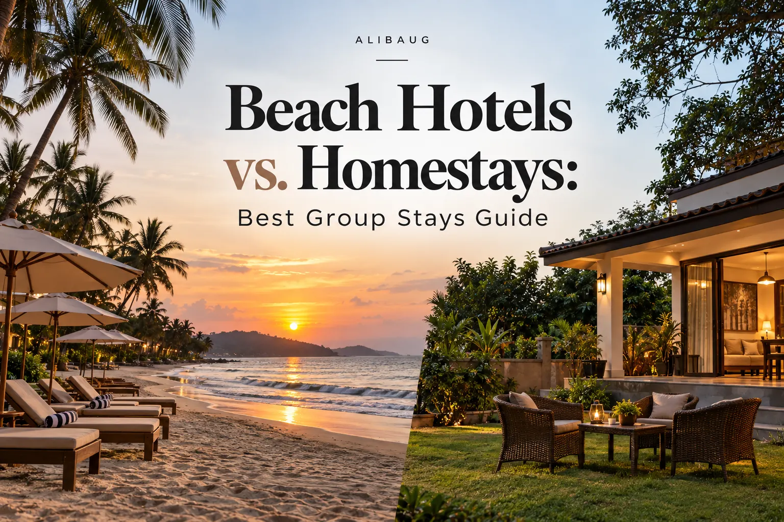 Alibaug Beach Hotels vs. Homestays: Best Stay Guide