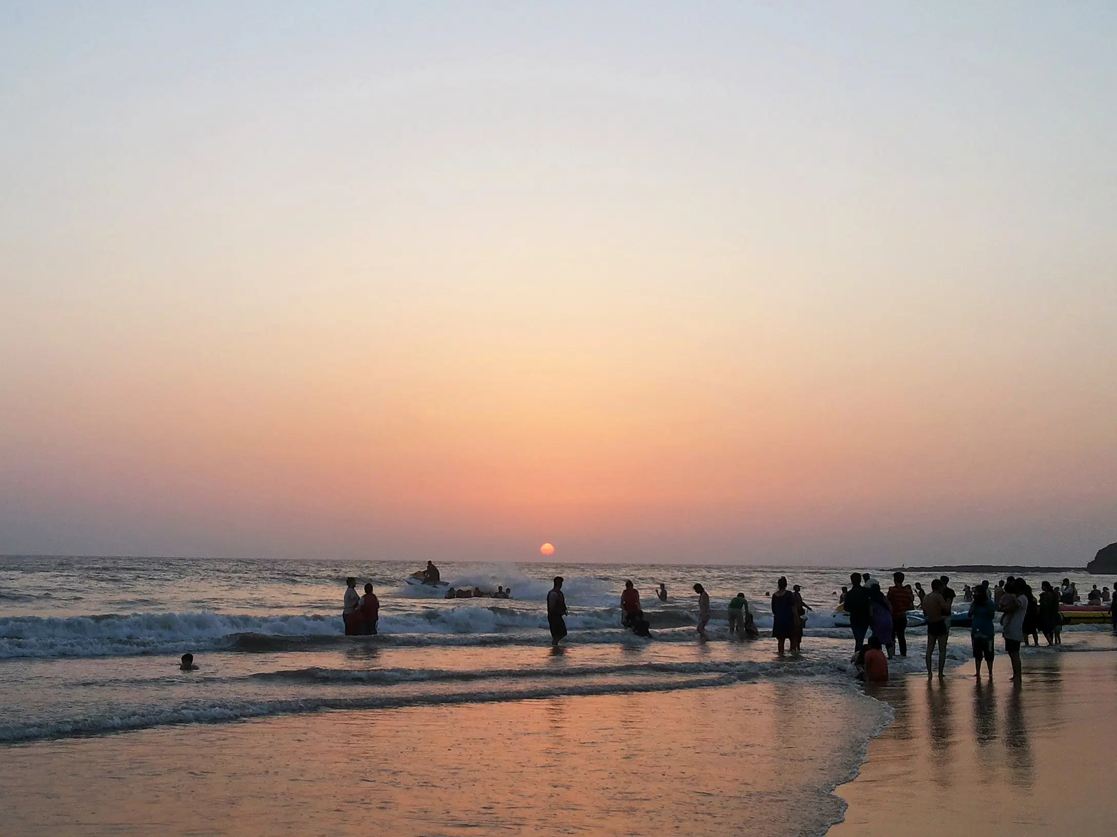 Sukhakarta Holiday Home Alibag — beachfront view 2